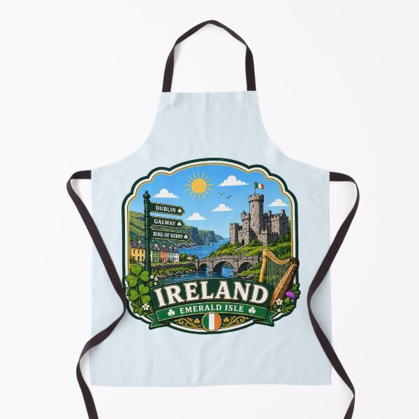 Item preview, Ireland - Emerald Isle designed and sold by Myra365Art.