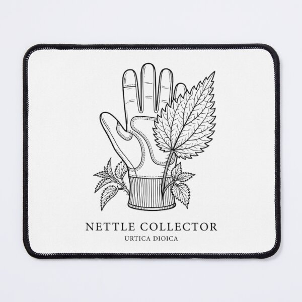 Item preview, Nettle Collector Botanical Foraging Illustration T-Shirt designed and sold by VintryOff.