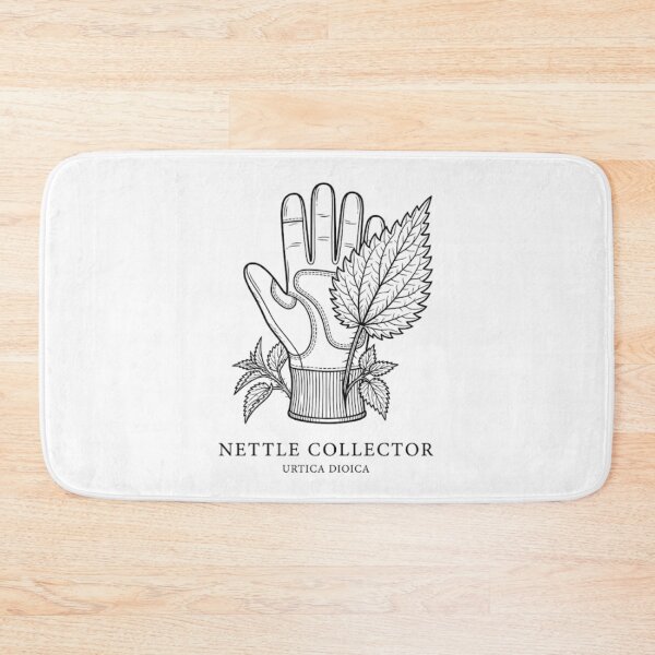 Item preview, Nettle Collector Botanical Foraging Illustration T-Shirt designed and sold by VintryOff.