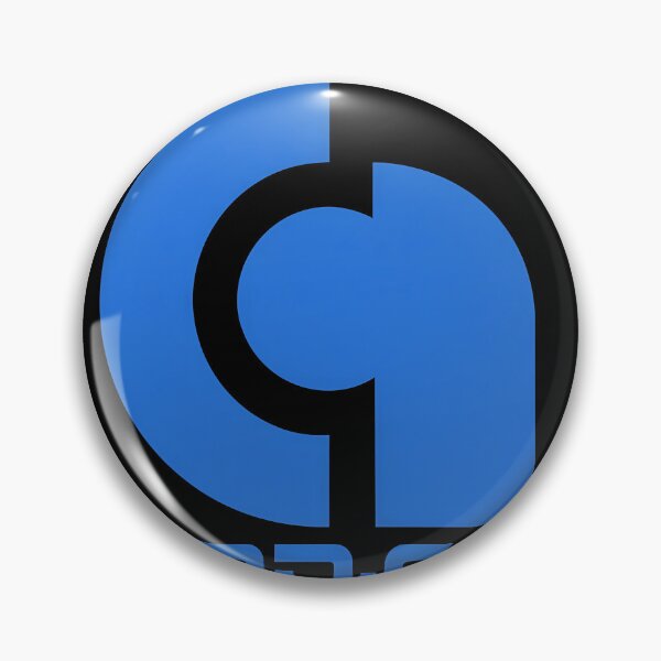 Item preview, Stylized Blue Cyber G Arm Symbol designed and sold by Sleepsyndrome.