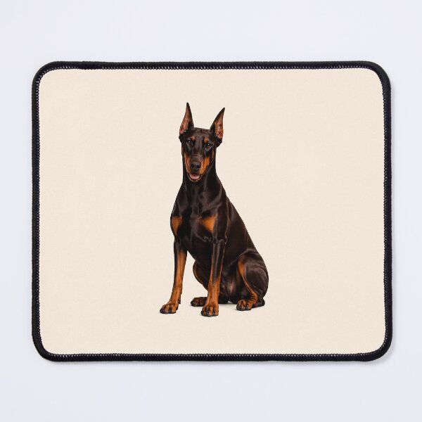 Item preview, Red Doberman Dog designed and sold by BackgroundND.