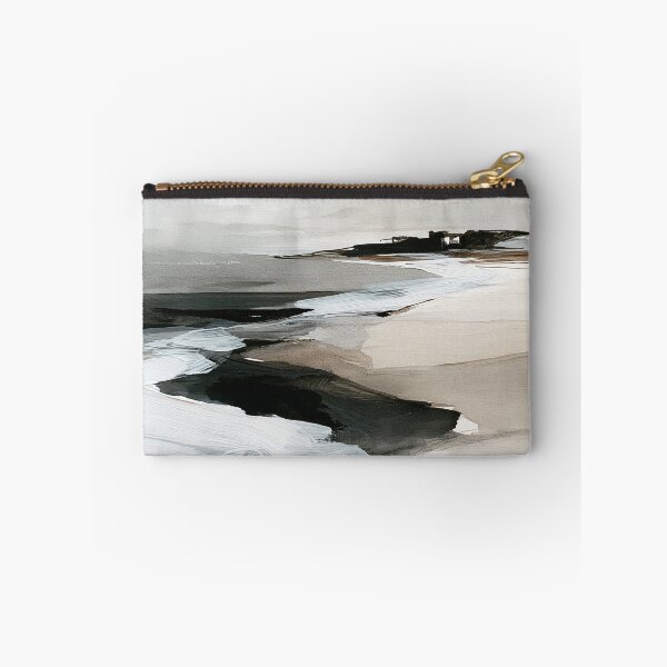 Item preview, Neutral Coastal Seascape Minimal Landscape designed and sold by trajeado14.