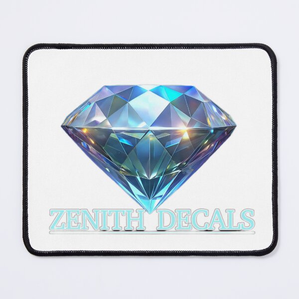 Item preview, Zenith Decals Luxury 3d Diamond Logo Graphic designed and sold by zenithdecalco.