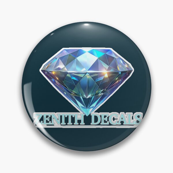 Item preview, Zenith Decals Luxury 3d Diamond Logo Graphic designed and sold by zenithdecalco.
