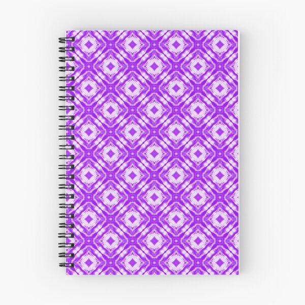 Item preview, Purple and White Diamond Pattern designed and sold by Shy Fractal Designs.