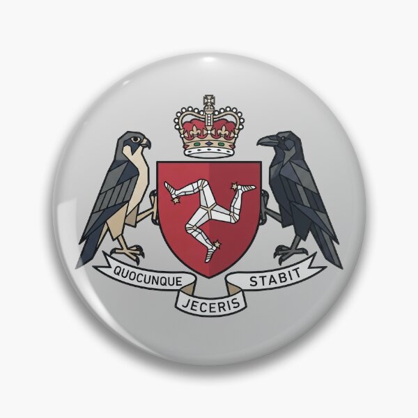 Item preview, Isle of Man Coat of Arms Official Heritage Crest designed and sold by KiwiRider.