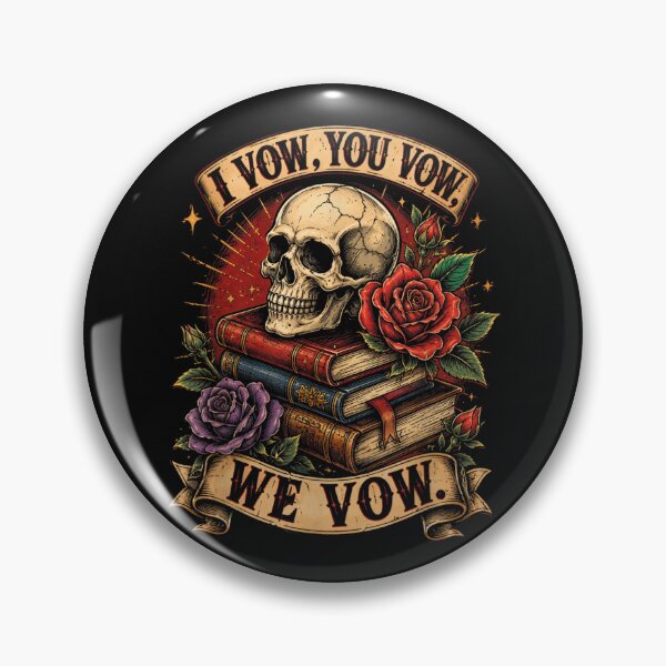 Item preview, I Vow You Vow We Vow Skull Skeleton Dark Romance Reader designed and sold by SchowalterWalla.