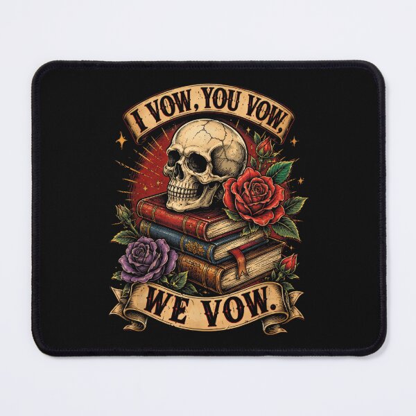 Item preview, I Vow You Vow We Vow Skull Skeleton Dark Romance Reader designed and sold by SchowalterWalla.