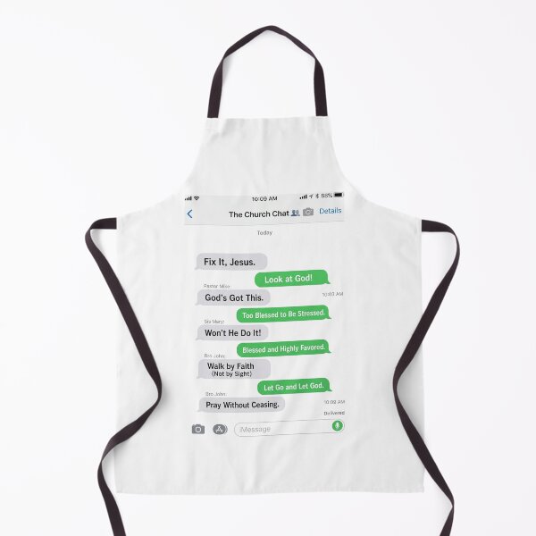 Item preview, Funny Christian Church Chat Text Messages designed and sold by WordsplusFabric.