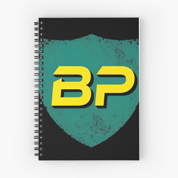 Item preview, Aged Initial BP Crest Block Lettering designed and sold by Thefulavocado.