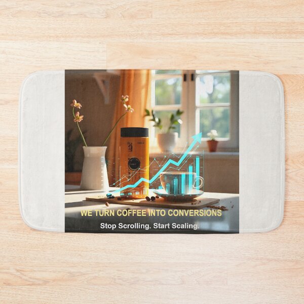 Item preview, We Turn Coffee Into Conversions 3D Lenticular Ad: Premium Data Performance Marketing Banner designed and sold by Creative-RE.