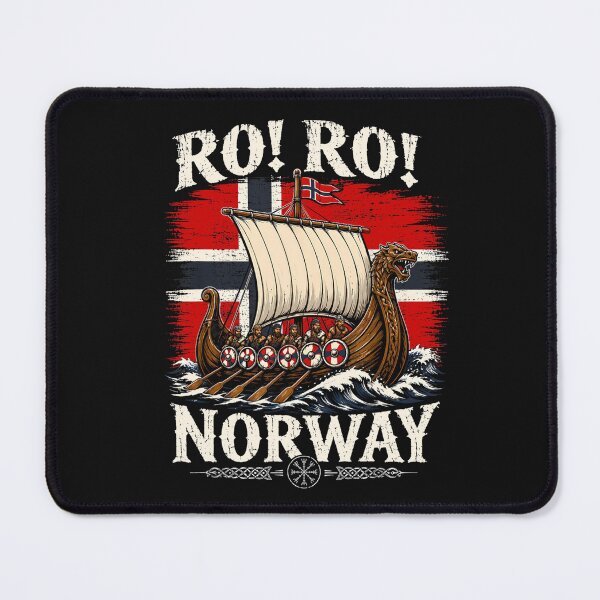 Item preview, Ro Ro Norway Viking Ship Soccer Norwegian Fan designed and sold by SchowalterWalla.