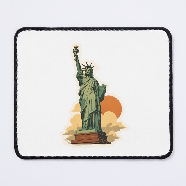 Item preview, Statue of Liberty Watercolor – New York City Landmark designed and sold by ChemicalXShop.