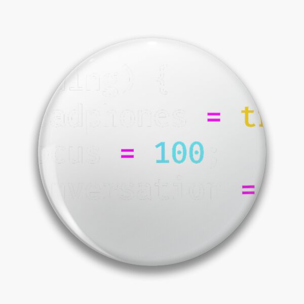 Item preview, Funny Joke Programming If Coding Headphones Focus T-Shirt T-Shirt Small designed and sold by NFTaletellers.