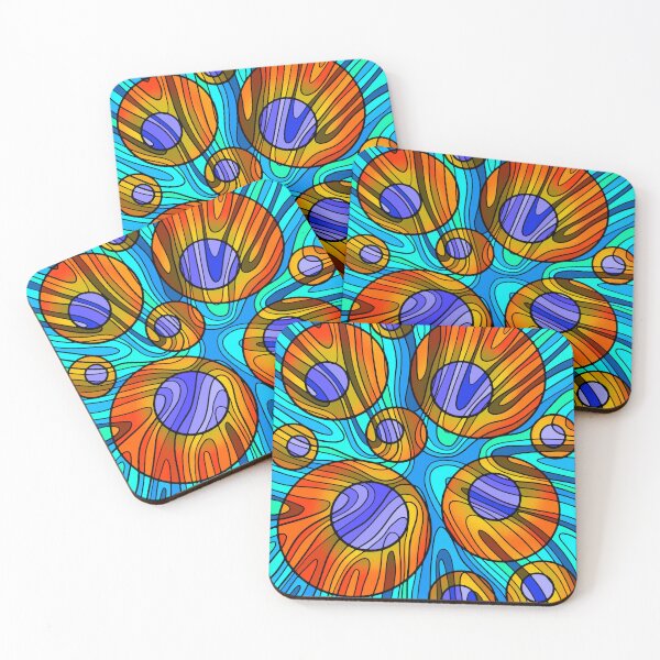 Item preview, Cosmic Currents - a Neurographic circle design designed and sold by DaveDanchuk.