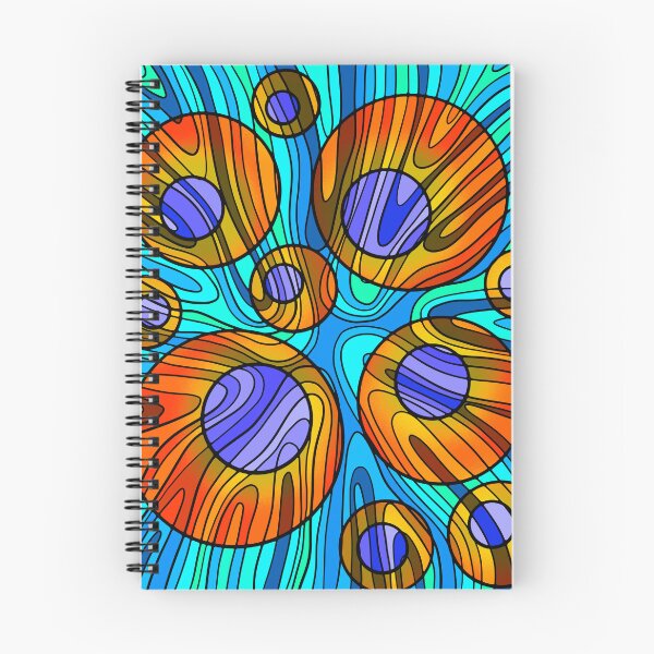 Item preview, Cosmic Currents - a Neurographic circle design designed and sold by DaveDanchuk.