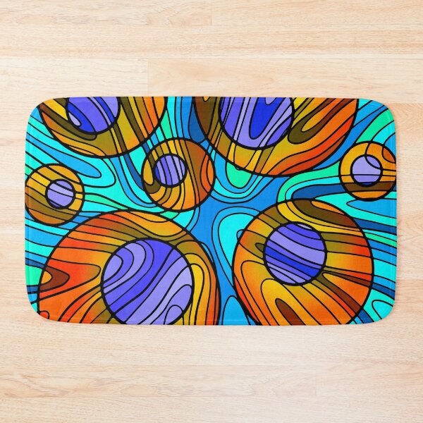 Item preview, Cosmic Currents - a Neurographic circle design designed and sold by DaveDanchuk.