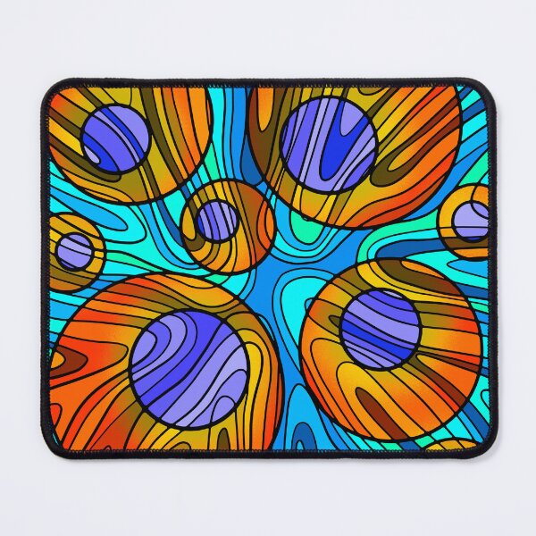 Item preview, Cosmic Currents - a Neurographic circle design designed and sold by DaveDanchuk.