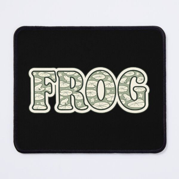 Item preview, Frog Cottagecore Lilypad Pattern Shirt Botanical Typography Tee Frog Lover Gift Cottagecore Aesthetic Shirt designed and sold by Moss & Mellow.