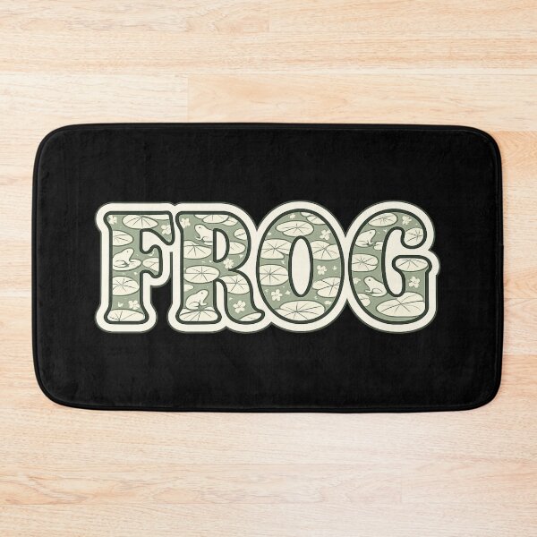 Item preview,  Frog Cottagecore Lilypad Pattern Shirt Botanical Typography Tee Frog Lover Gift Cottagecore Aesthetic Shirt designed and sold by Moss & Mellow.