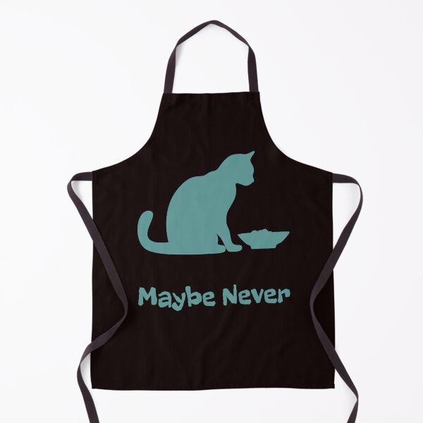 Item preview, Maybe Never Cat – Funny Passive Reaction Cat Meme Design designed and sold by ContigoART.