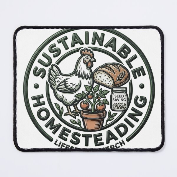 Item preview, SUSTAINABLE HOMESTEADING designed and sold by likbatonboot.