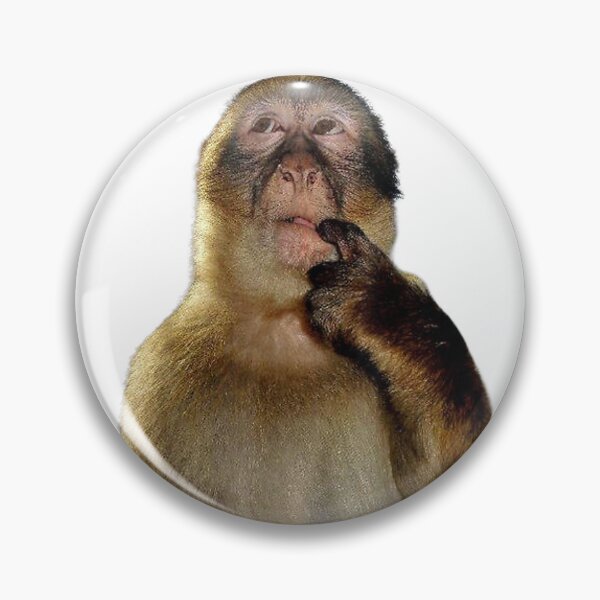 Item preview, Funny Meme Thinking Monkey Brainrot Internet Meme T-Shirt designed and sold by Voila-creative.
