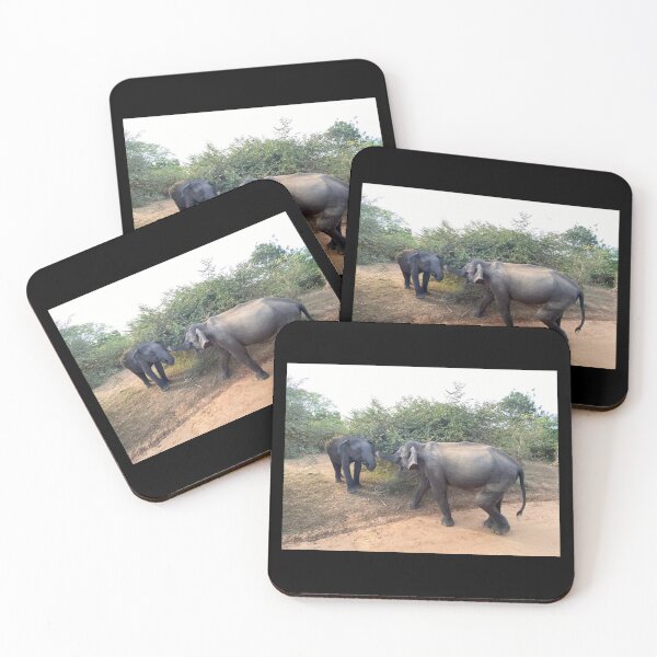 Item preview, Two elephants in the African Amazon designed and sold by pbchan.