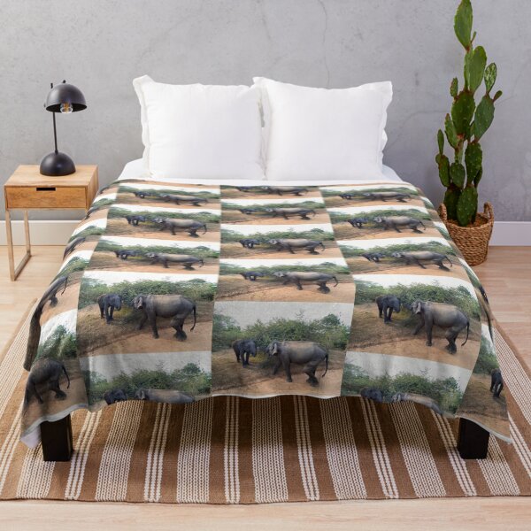 Item preview, Two elephants in the African Amazon designed and sold by pbchan.