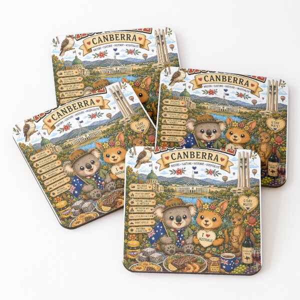 Item preview, Australia Canberra – Nature, Culture and Aussie Spirit designed and sold by Cifi64.