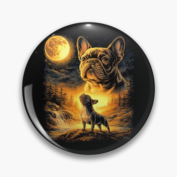 Item preview, Pug Howling at The Moon Vintage Dog Meme designed and sold by studio-ssaam.