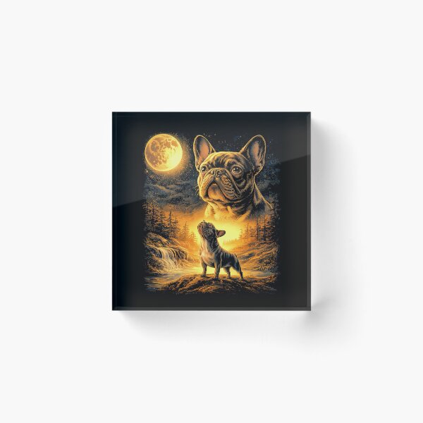 Item preview, Pug Howling at The Moon Vintage Dog Meme designed and sold by studio-ssaam.