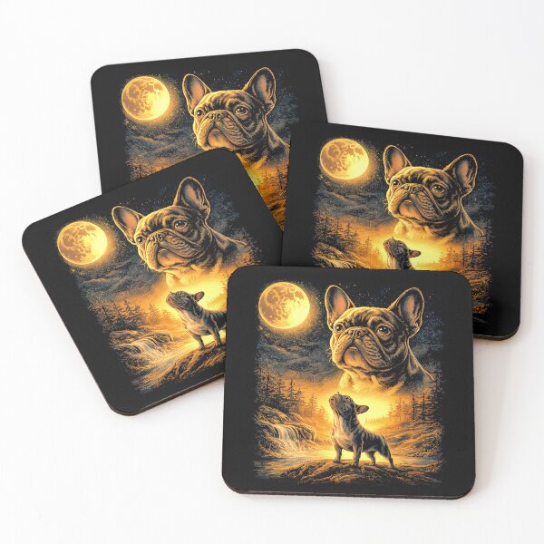 Item preview, Pug Howling at The Moon Vintage Dog Meme designed and sold by studio-ssaam.