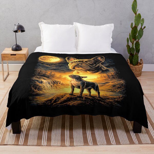 Item preview, Pug Howling at The Moon Vintage Dog Meme designed and sold by studio-ssaam.