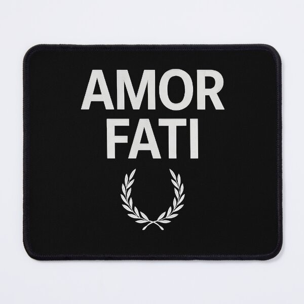 Item preview, Amor Fati Minimal Stoic Quote Shirt | Latin Philosophy (White Font) designed and sold by TshirtsLabs.