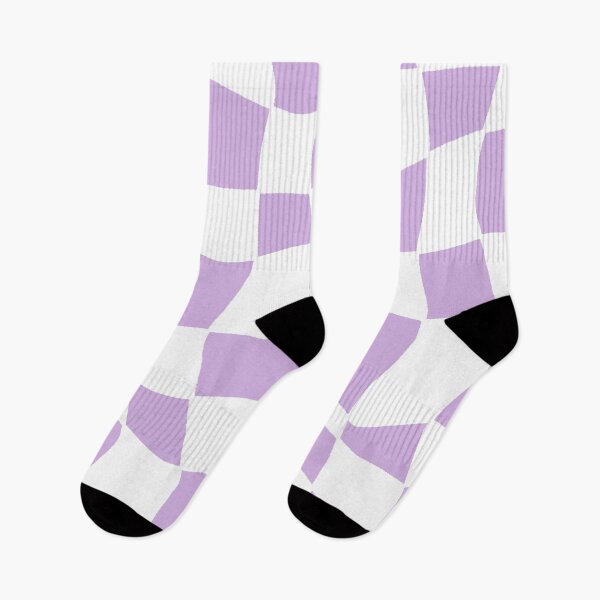 Item preview, Purple Wavy Checkerboard Pattern designed and sold by ubborn.
