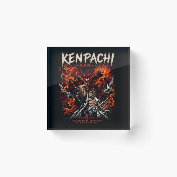 Item preview, Kenpachi Zaraki -Strength is Absolute - Epic Fire Demon Aesthetic Design designed and sold by Trinidesigns123.