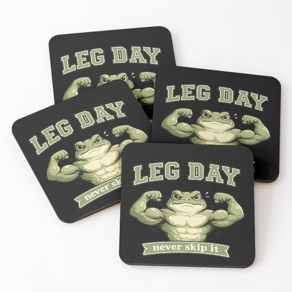 Item preview, Leg Day Never Skip It Gym Frog Funny Fitness Shirt Frog Lover Gift Workout Humor Tee Gym Motivation Shirt designed and sold by Moss & Mellow.