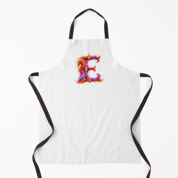 Item preview, Emberhoof Horse-Gemini Flame Letter E designed and sold by BlissBlvdShop.
