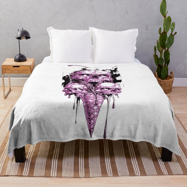 Item preview, Purple Skull Cone designed and sold by Mystic & Celestial Art.