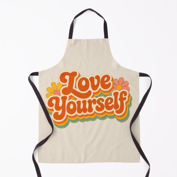 Item preview, Love-Yourself-Retro-Groovy designed and sold by graphic-genie.