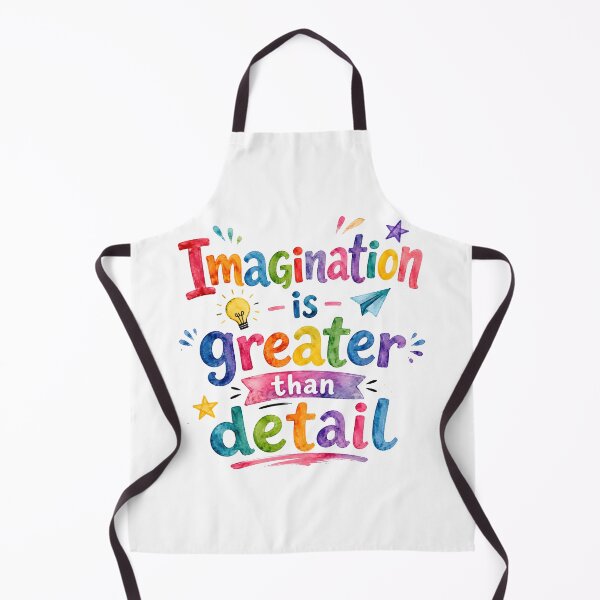 Item preview, Imagination is greater than detail designed and sold by nimmitrends.