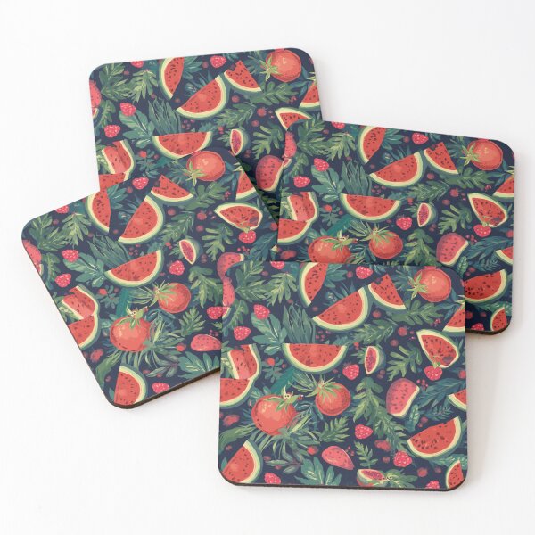 Item preview, Fruits pattern green and red designed and sold by Heaven1111.