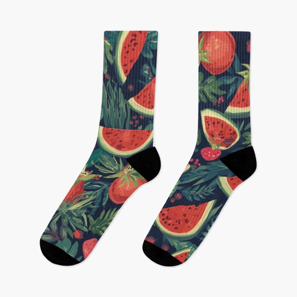 Item preview, Fruits pattern green and red designed and sold by Heaven1111.
