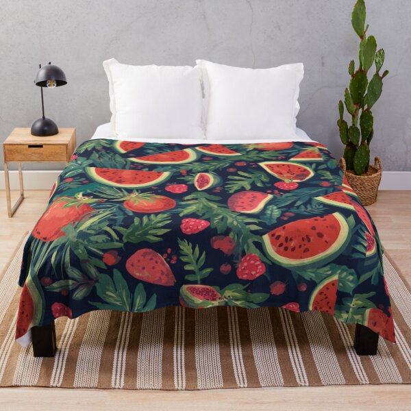Aperçu de l'œuvre Motifs de fruits verts et rouges créée et vendue par Heaven1111.