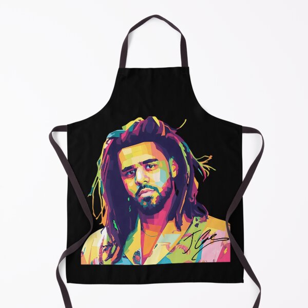 Item preview, J Cole Pop Art WPAP Style Colorful Rapper Portrait designed and sold by HUTEND.