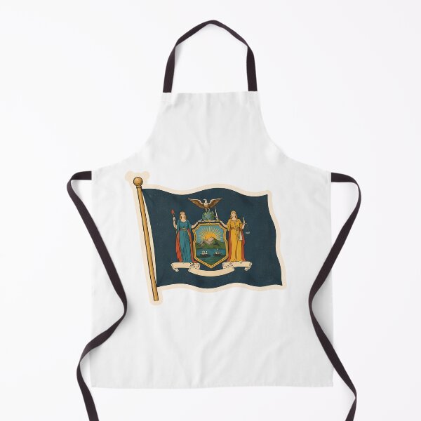 Item preview, New York State Flag Watercolor designed and sold by ChemicalXShop.