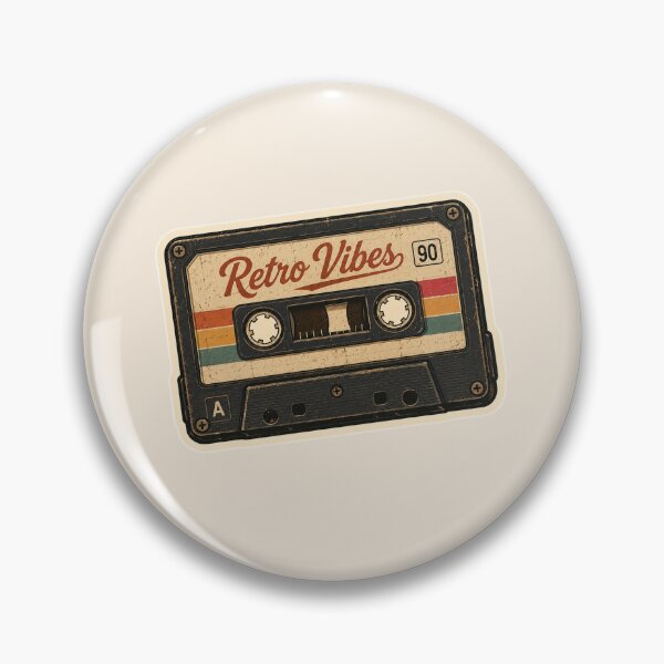 Item preview, Retro Vibes Vintage Cassette Tape designed and sold by stiishop.