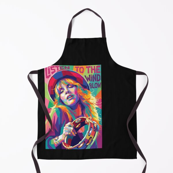 Item preview, Stevie Nicks Colorful Pop Art Listen to the Wind Blow designed and sold by HUTEND.