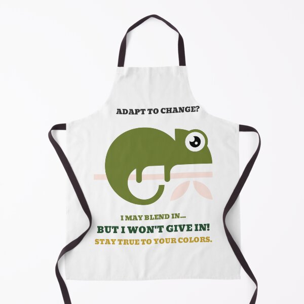 Item preview, Wise Chameleon - Adapt To Change Stay True To Your Colors Funny Inspirational Animal Design designed and sold by kjson1.